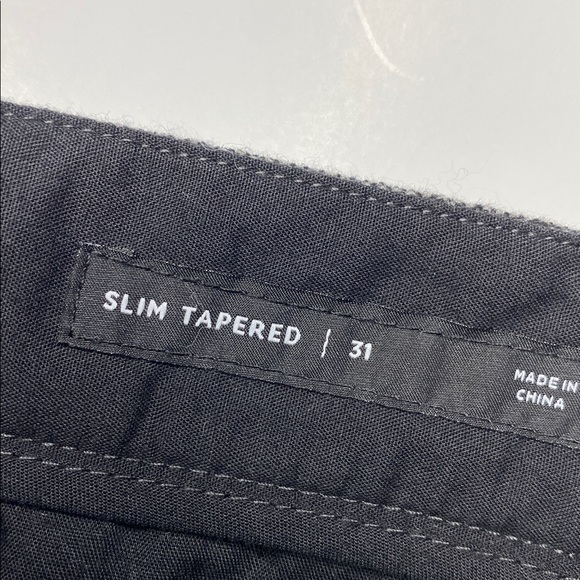 PacSun Cropped Wool Blend Flat Front Dress Pants - Picture 10 of 12